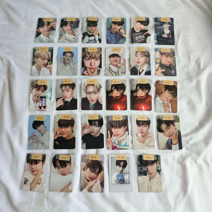 Jiwoong Set - 150 | Hanbin Set - 1040 | Matthew Set - 670 | Taerae Set - 270 | Ricky - 110 | Gyuvin Set - 390 | Gunwook Set - 1210 | Yujin Set - 150 | ZB1 SET - 3980 | For more detailed prices, check declutter list